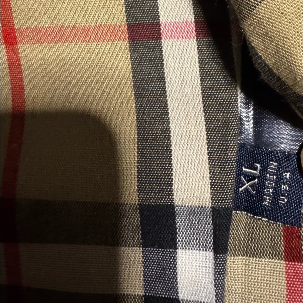 Burberry Yellow Trench coat XL Spring Rain Jacket - Picture 8 of 14